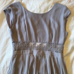 kimchi blue lilac open back dress